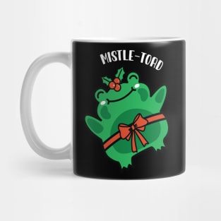 Mistle-Toad Funny Frog Cottage Core Aesthetic Christmas Gift Mug